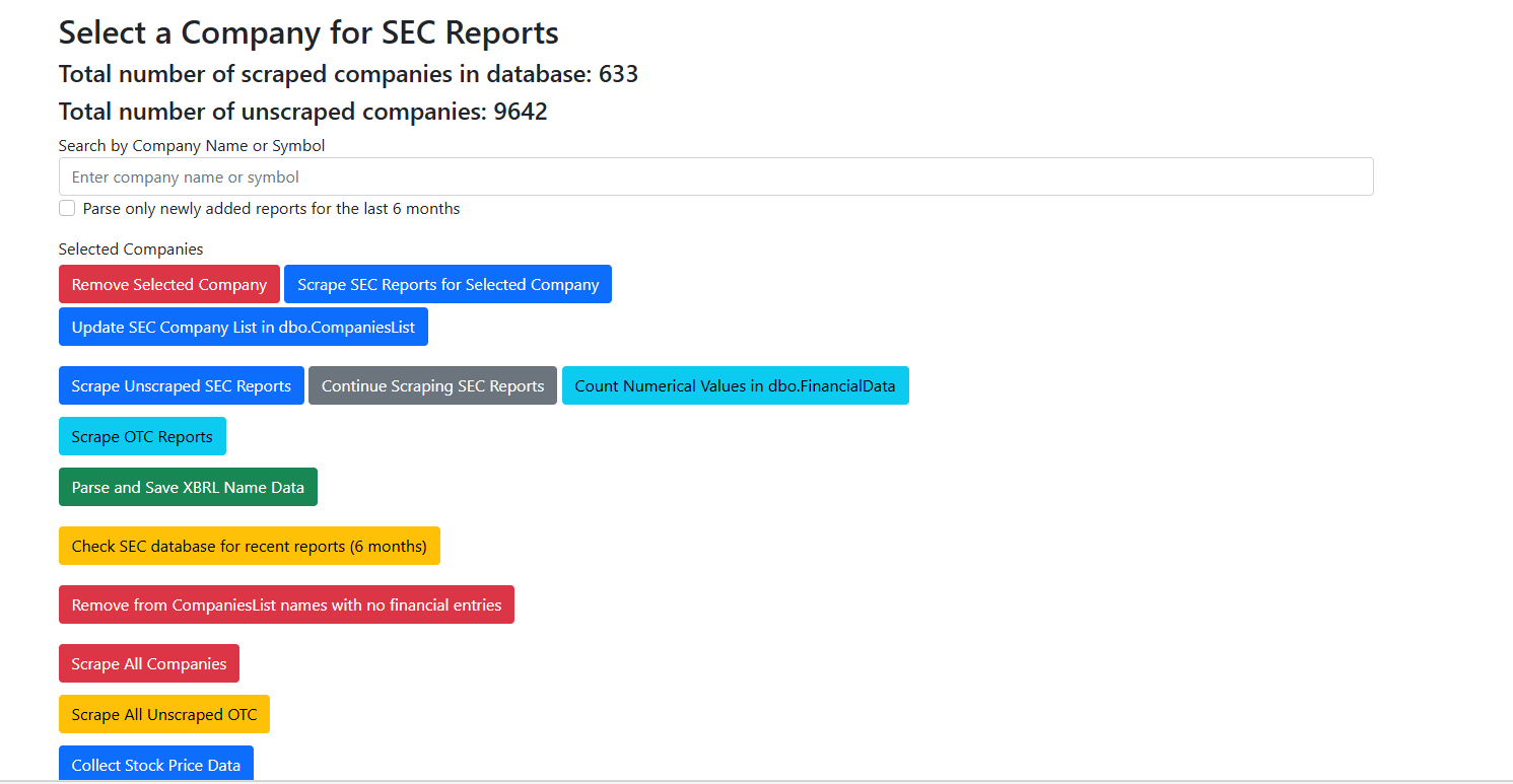 Stock Data Scraper 2